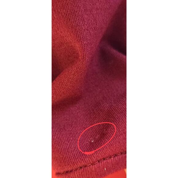 Eileen Fisher 100% Silk Ballet Neck Sleeveless Womens Large Red Wine Casual Prep - Picture 4 of 6